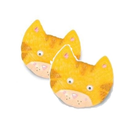 Cat Critter Clips for Binaural BTE Hearing Aids (two ears) (Item Code: 54321)