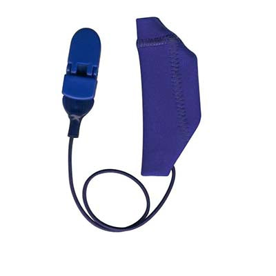 Royal Blue Ear Gear With Cord for Monaural Cochlear Implant (one ear only) (Item Code: 55909)